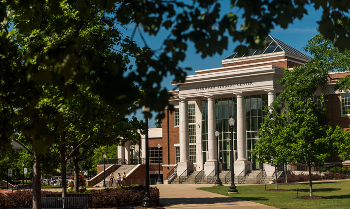The University of Alabama Student Center Building