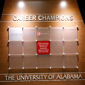 Career Champion Recognition Wall